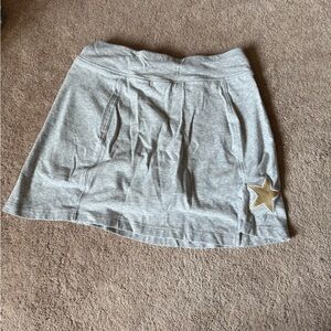 Grayson Threads Blue Skater Mini Skirt